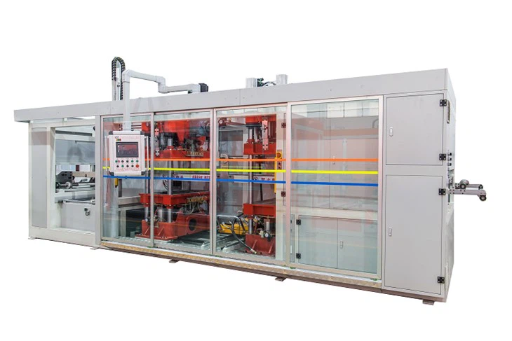 Stroj za termooblikovanje plastike s jednom radnom stanicom